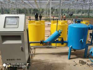 Energy Water Saving Automatic Intelligent Fertilizer System for Greenhouse Crops