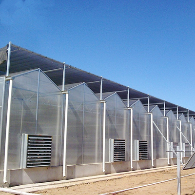 External Sun-Shading System for Building Greenhouse Plants 