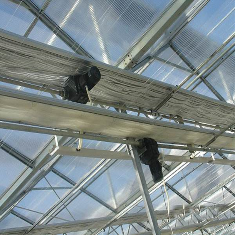 High quality inside shade System Commercial Multi-span Agricultural Hydroponic Greenhouse for Vegetables/flowers/fruits/garden/tomato/crop/corn